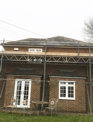 Domestic scaffold Hampshire