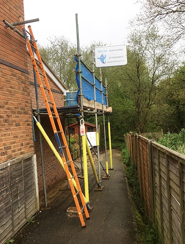 Domestic scaffolding Fareham
